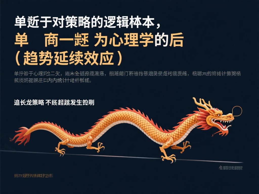 深度揭秘:追长龙策略让你稳赢百家乐秘诀 这种策略的逻辑根基可以简单归为心理学中的“趋势延续