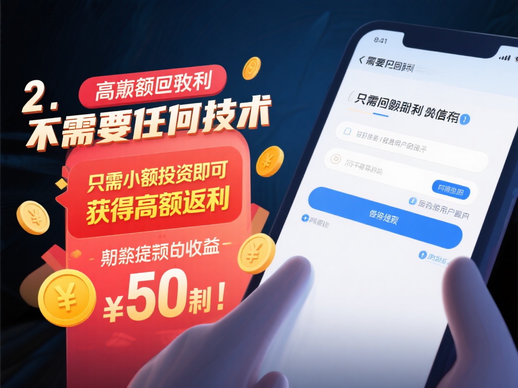 2.&nbsp;高额返利承诺
犯罪团伙常以“不需要任何技术