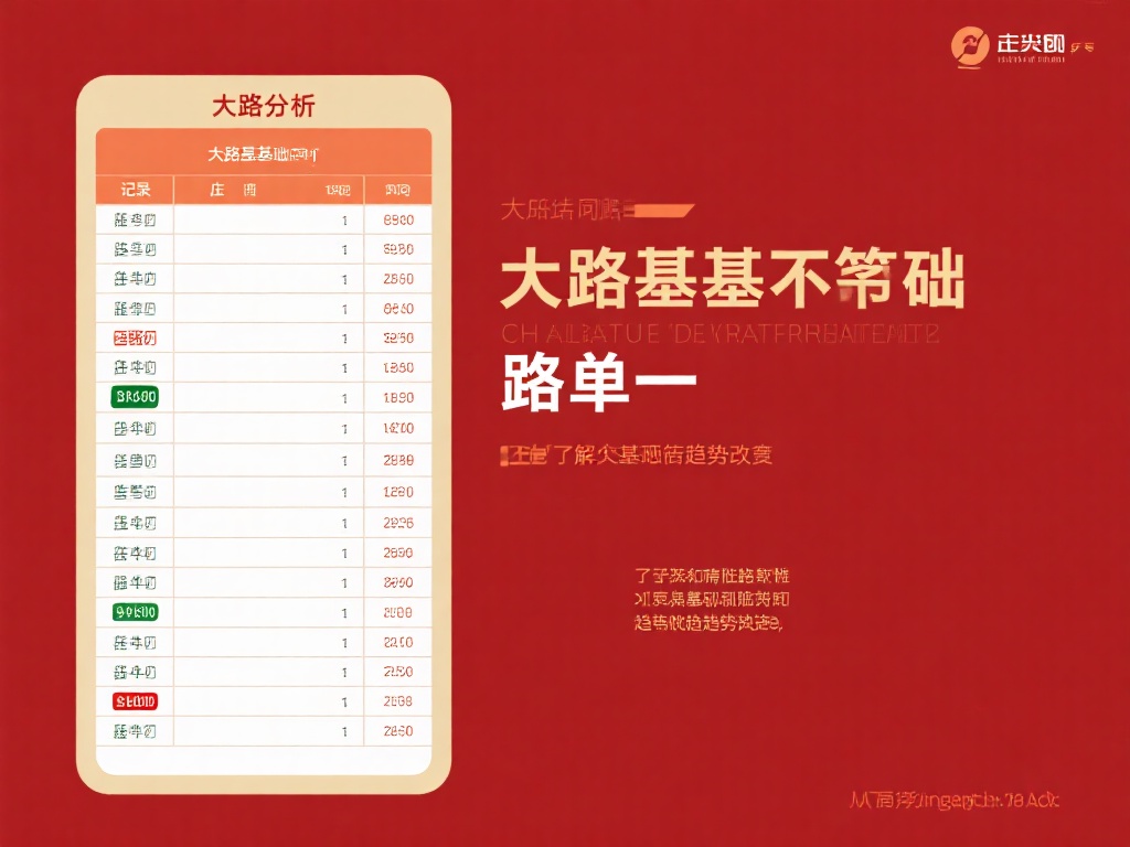 零基础轻松掌握:详解百家乐路单分析与制胜策略 大路分析:大路是最基础的路单之一,记录了庄闲的胜负