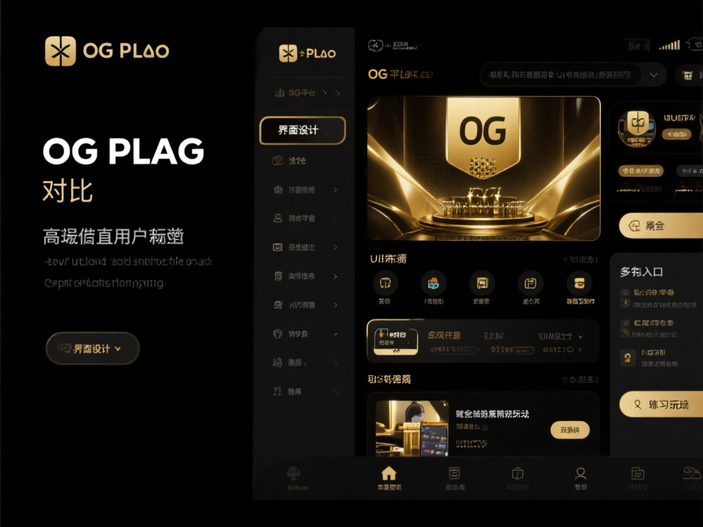 从用户体验看AG与OG平台百家乐设计的独特差异 相比之下,OG平台在界面设计上则偏向高端商务风格,