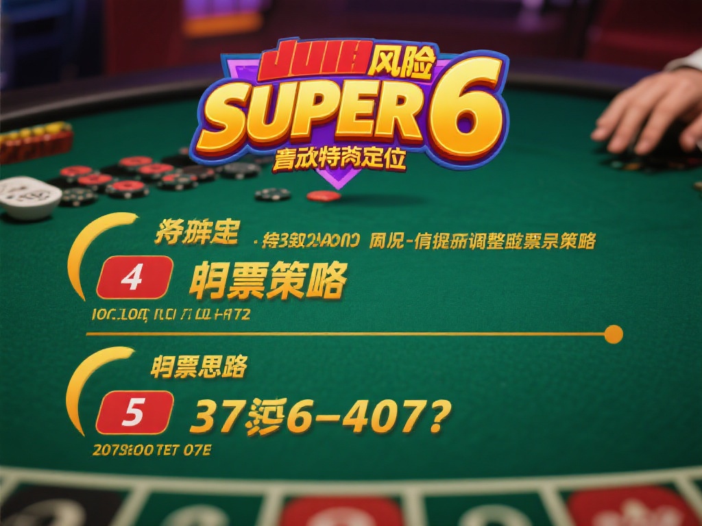 从百家乐超级6出发,深度解析博彩策略与制胜之道 如果将超级6的玩法定位为一个高风险高回报的选项,玩