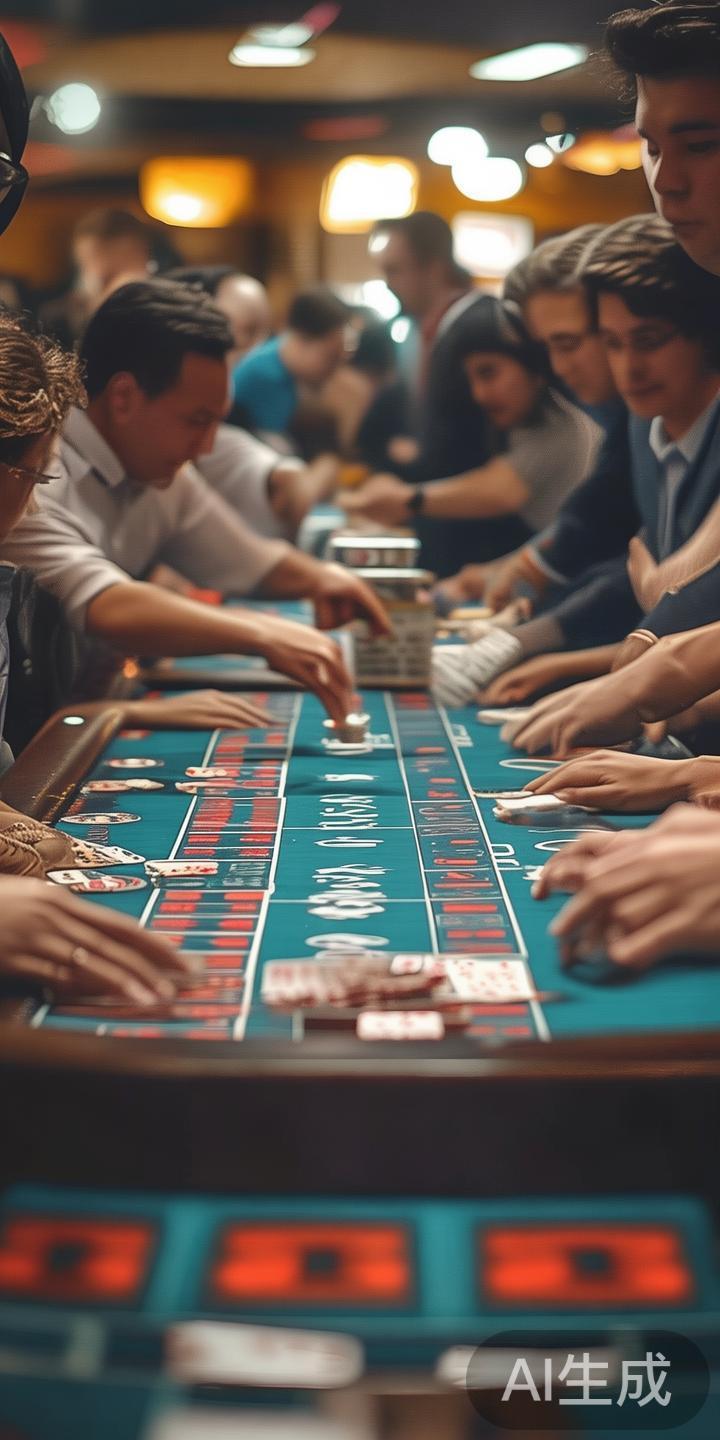 在众多赌场游戏中，百家乐凭借其简单的规则和快速的节